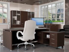Комплект офисной мебели Президент-ПРО в Прокудском - prokudskoe.mebel-nsk.ru | фото