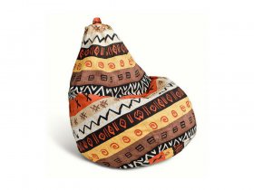 Кресло-мешок Африка в Прокудском - prokudskoe.mebel-nsk.ru | фото