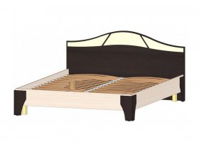 Кровать двуспальная 1,6 м Верона (Линаура) в Прокудском - prokudskoe.mebel-nsk.ru | фото