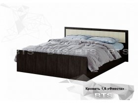 Кровать двуспальная 1,6м LIGHT Фиеста (BTS) в Прокудском - prokudskoe.mebel-nsk.ru | фото