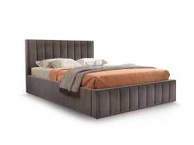Кровать мягкая 1,6 Вена стандарт, вар.3 в Прокудском - prokudskoe.mebel-nsk.ru | фото