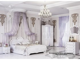 Модульная спальня «Филадельфия» в Прокудском - prokudskoe.mebel-nsk.ru | фото