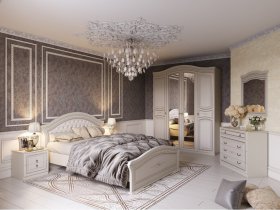 Модульная спальня Николь (Мебельград) в Прокудском - prokudskoe.mebel-nsk.ru | фото