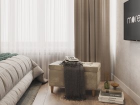 Пуф Чарли-2 (капучино) в Прокудском - prokudskoe.mebel-nsk.ru | фото