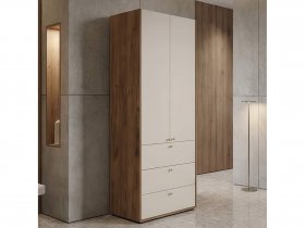 Шкаф двухстворчатый c ящиками Орма в Прокудском - prokudskoe.mebel-nsk.ru | фото